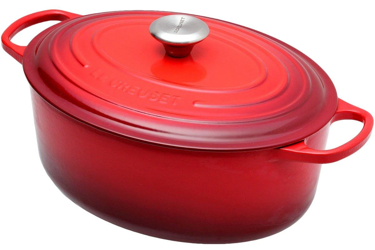 Le Creuset Bräter/Cocotte Oval 31 Cm, 6,3 L Rot 3 Le Creuset Bräter/Cocotte Oval 31 Cm, 6,3 L Rot