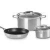 Le Creuset Triply 3er Set, Edelstahl-Kochgeschirr-Set 1 Le Creuset Triply 3er Set, Edelstahl-Kochgeschirr-Set -Victorinox Verkäufe LC53810000010001 01 lecreuset
