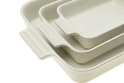 Le Creuset Auflaufform 79161007160080 3er Set, Rechteckig, Meringue (cremeweiß) -Victorinox Verkäufe LC79161007160080 03 lecreuset