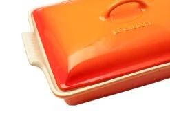 Le Creuset Auflaufform Rechteckig Mit Deckel, 33 Cm, Orange-rot -Victorinox Verkäufe LC91001533090000 04 lecreuset
