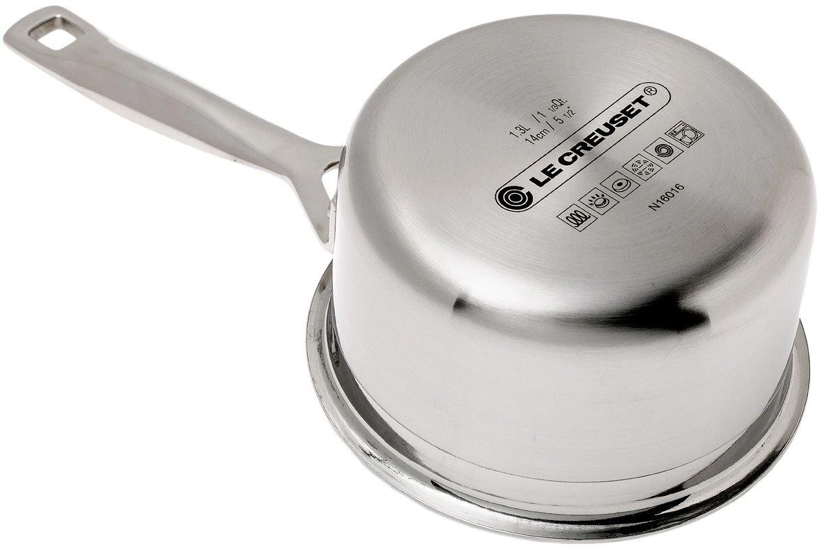 Le Creuset 3-ply Soßentopf /Milchtopf 14 Cm, 1,3L 4 Le Creuset 3-ply Soßentopf /Milchtopf 14 Cm, 1,3L – Bild 2
