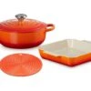 Le Creuset 2022 Set Flame, Gusseisen, Keramik Und Silikon, Pfannenset 1 Le Creuset 2022 Set Flame, Gusseisen, Keramik Und Silikon, Pfannenset -Victorinox Verkäufe LCG1000010901 01 lecreuset