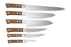 Maserin TEGI 2500TG02-M 6-teiliges Küchenmesser-Set Mit Rolltasche, Braun 12 Maserin TEGI 2500TG02-M 6-teiliges Küchenmesser-Set Mit Rolltasche, Braun -Victorinox Verkäufe ME2500TG02 M 02 maserin