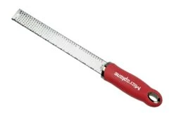 Microplane Premium Classic Reibe, Pomegranate Red