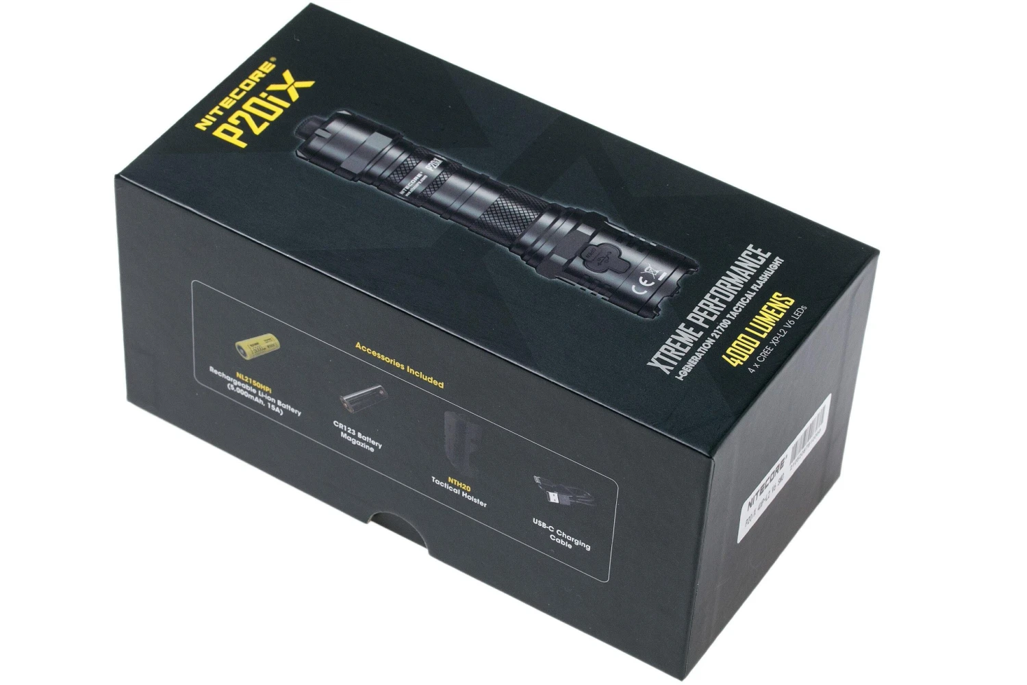 Nitecore P20iX Taktische Taschenlampe, 4000 Lumen 10 Nitecore P20iX Taktische Taschenlampe, 4000 Lumen – Bild 8