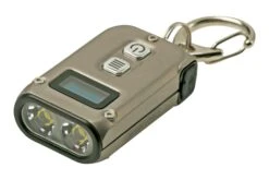 Nitecore Tini2 Ti Wiederaufladbare Schlüsselanhänger-Taschenlampe, Silber -Victorinox Verkäufe NCTINI2TI 03 nitecore