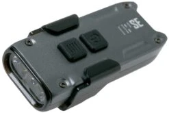 NiteCore TIP SE Aufladbare Schlüsselbundlampe, Grau