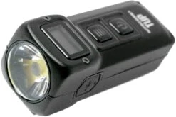 NiteCore TUP 1000 Lumen Aufladbare Taschenlampe Für Den Schlüsselanhänger, Schwarz