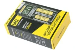 Nitecore UM2 Akkulader Für U.a. 18650 Akkus -Victorinox Verkäufe NCUM2 04 nitecore