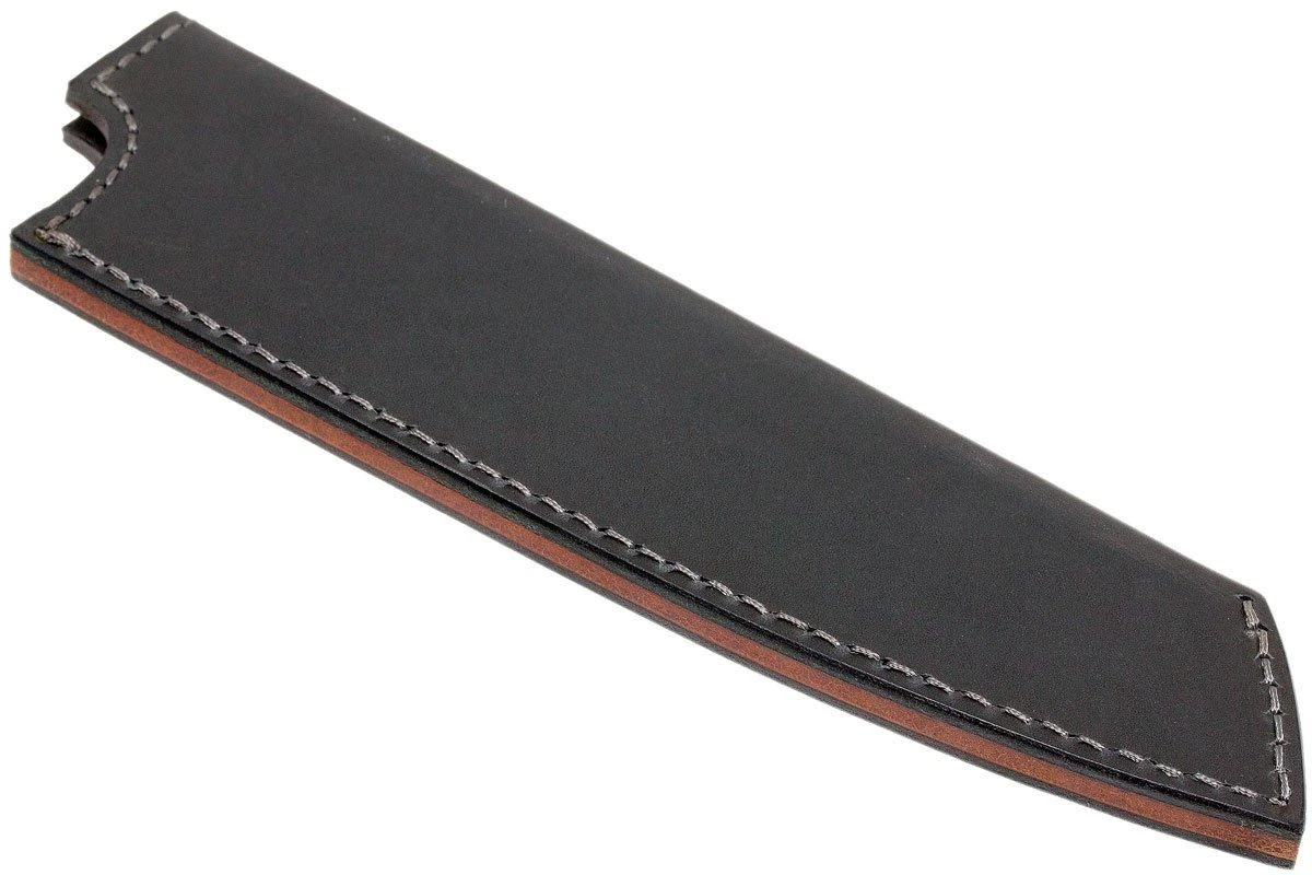 Nesmuk Lederscheide 21 Cm, Für Kochmesser, Anthrazit, LSS1401 4 Nesmuk Lederscheide 21 Cm, Für Kochmesser, Anthrazit, LSS1401 – Bild 2