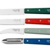 Opinel Les Essentiels Du Cuisinier 002576, 4-teiliges Schälmesserset -Victorinox Verkäufe OP002576 01 opinel