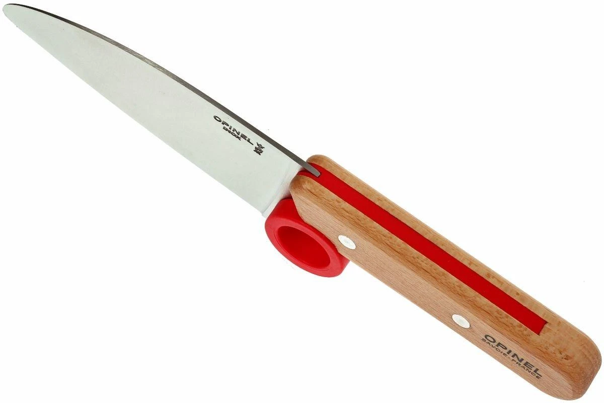 Opinel Küchenmesser Und Fingerschutz "Le Petit Chef" 4 Opinel Küchenmesser Und Fingerschutz "Le Petit Chef" – Bild 2