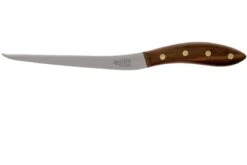 Robert Herder Edwin Vinke's Extra Flexibles Filiermesser 17 Cm Walnussholz