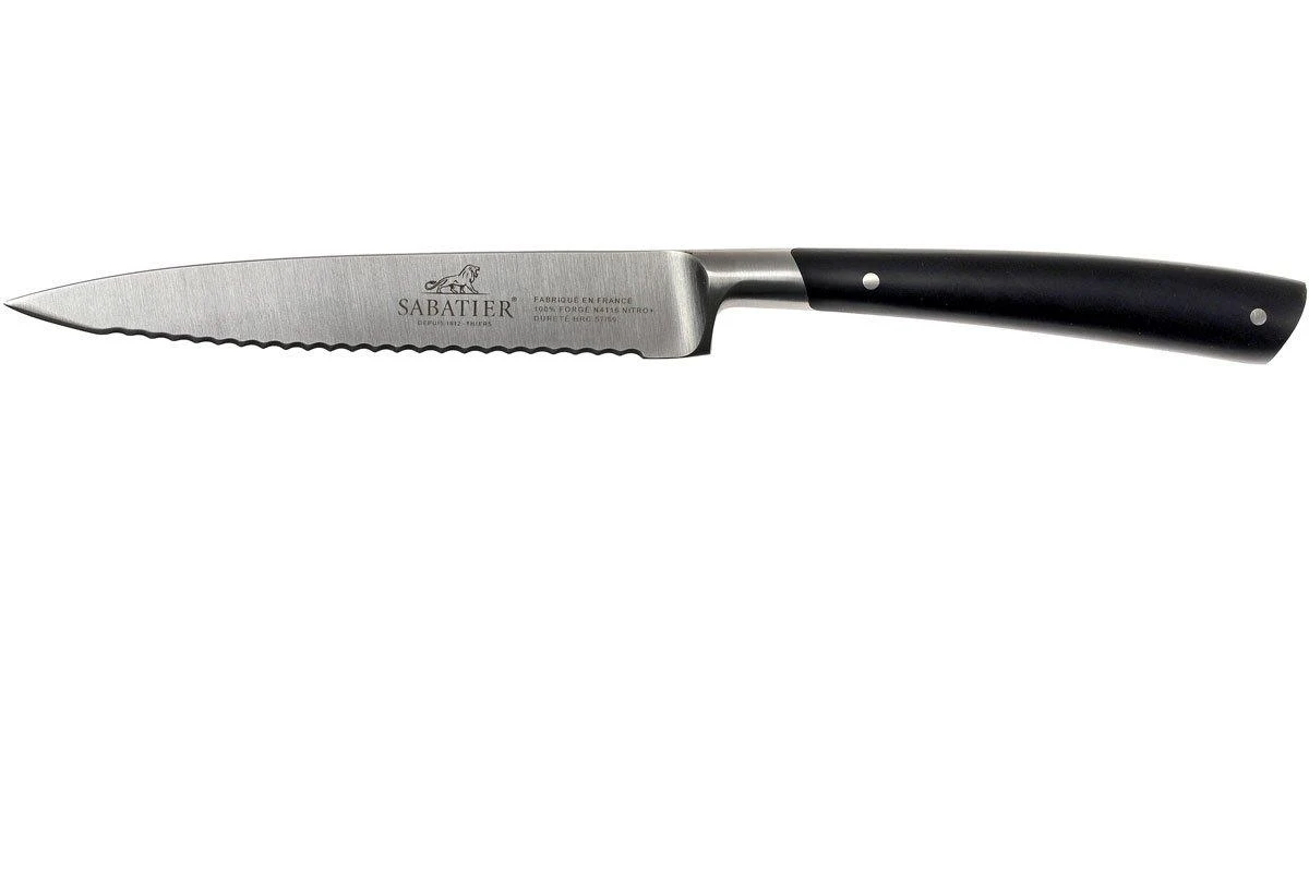 Lion Sabatier Edonist Universalmesser 12 Cm, Schwarz, 807380 3 Lion Sabatier Edonist Universalmesser 12 Cm, Schwarz, 807380