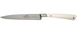 Lion Sabatier Edonist Perle Universalmesser Mit Wellenschliff 12 Cm, Weiß, 807381