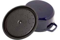 Staub Bräter/Cocotte 24 Cm, 3,8 L Blau 7 Staub Bräter/Cocotte 24 Cm, 3,8 L Blau -Victorinox Verkäufe SB1102491 03 staub sb1102491 03