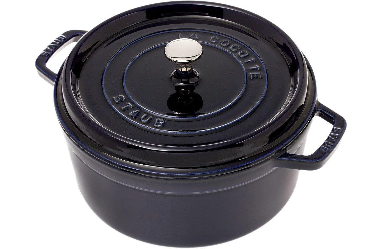 Staub Bräter/Cocotte 26 Cm, 5,2 L Blau 3 Staub Bräter/Cocotte 26 Cm, 5,2 L Blau