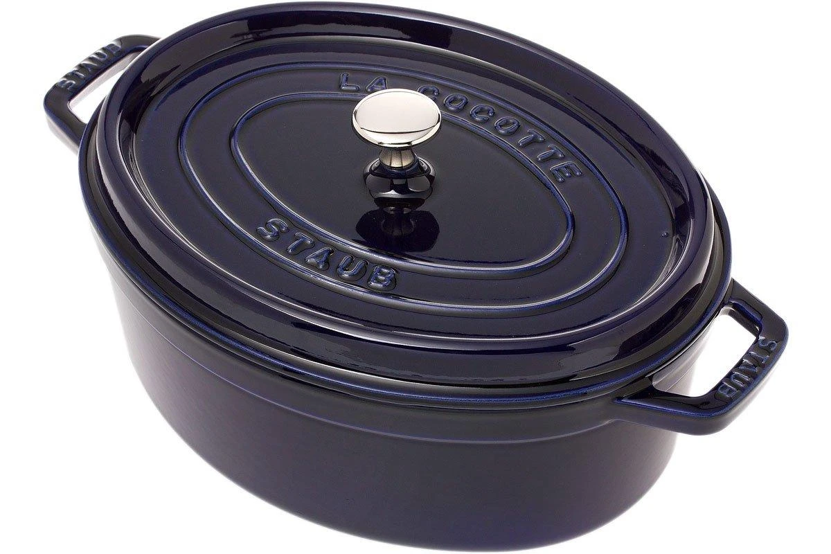 Staub Bräter/Cocotte 29 Cm, 4,2 L Blau 3 Staub Bräter/Cocotte 29 Cm, 4,2 L Blau