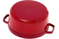 Staub Cocotte / Bräter 26cm, 5,2L, Rot Mit Dämpfeinsatz 9 Staub Cocotte / Bräter 26cm, 5,2L, Rot Mit Dämpfeinsatz -Victorinox Verkäufe SB1133806 04 staub sb1133806 04