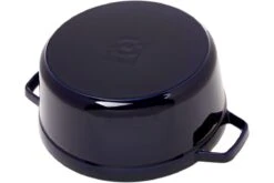 Staub Cocotte / Bräter 26cm, 5,2L, Blau Mit Dämpfeinsatz -Victorinox Verkäufe SB1133891 04 staub sb1133891 04