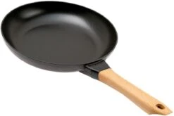 Staub Bratpfanne Mit Holzgriff 26 Cm, Schwarz