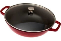 Staub Wokpfanne, 30 Cm, 4,4L, Rot