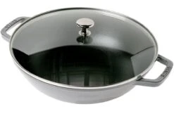 Staub Wokpfanne, 30 Cm, 4,4L, Grau