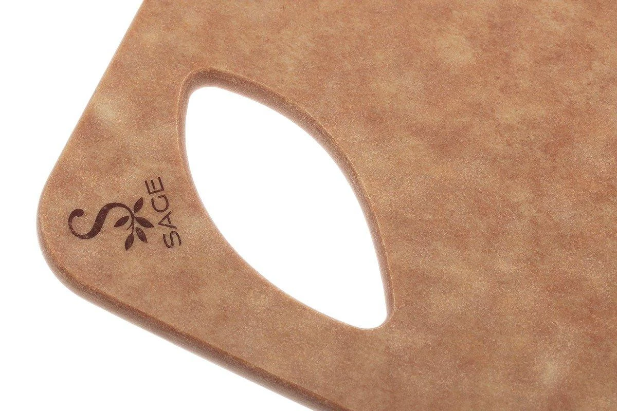 Sage Hackbrett H3030, 30x30 Cm, Naturfarben 4 Sage Hackbrett H3030, 30x30 Cm, Naturfarben – Bild 2