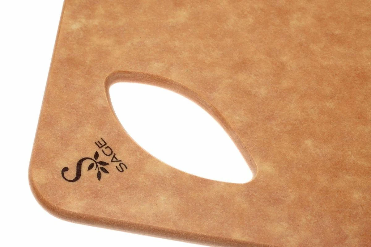 Sage Schneidbrett H4048, 48x40 Cm, Natur 4 Sage Schneidbrett H4048, 48x40 Cm, Natur – Bild 2