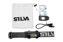 Silva Explore 4RC, 37821 Black, Aufladbare Stirnlampe, 400 Lumen -Victorinox Verkäufe SI37821 06 silva