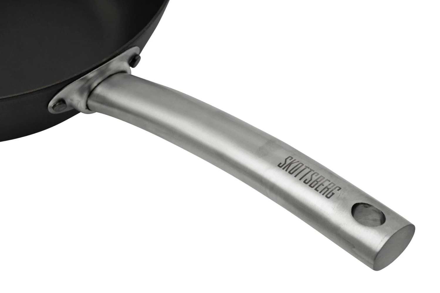 Skottsberg The Original 532661 Carbon Steel Wokpfanne 24 Cm 6 Skottsberg The Original 532661 Carbon Steel Wokpfanne 24 Cm – Bild 4