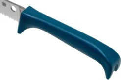Spyderco Counter Puppy Tomatenmesser Mit Wellenschliff Blau, K20SBL -Victorinox Verkäufe SPK20SBL 05 spyderco