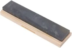 Skerper Arkansas Schleifstein Auf Holz NAMO20, Hard Black Arkansas