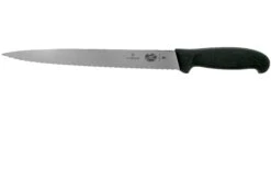 Victorinox Fibrox Fleischmesser Mit Wellenschliff, 25 Cm