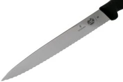 Victorinox Fibrox Fleischmesser Mit Wellenschliff, 25 Cm -Victorinox Verkäufe VT5 4433 25 03 victorinox fibrox