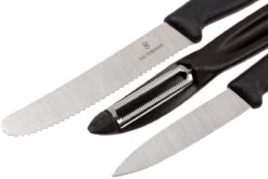 Victorinox SwissClassic Gemüsemesser Schwarz, 3er-Set, 6.7113.31 -Victorinox Verkäufe VT6 7113 31 03 victorinox vt6 7113 31 03