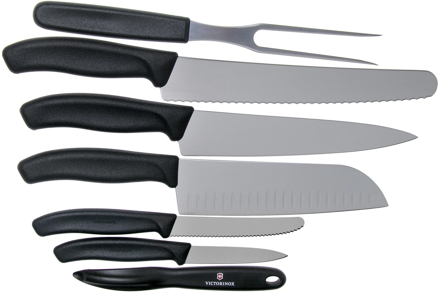 Victorinox SwissClassic 6.7133.7G Küchengarnitur, 7-teilig, Schwarz 4 Victorinox SwissClassic 6.7133.7G Küchengarnitur, 7-teilig, Schwarz – Bild 2