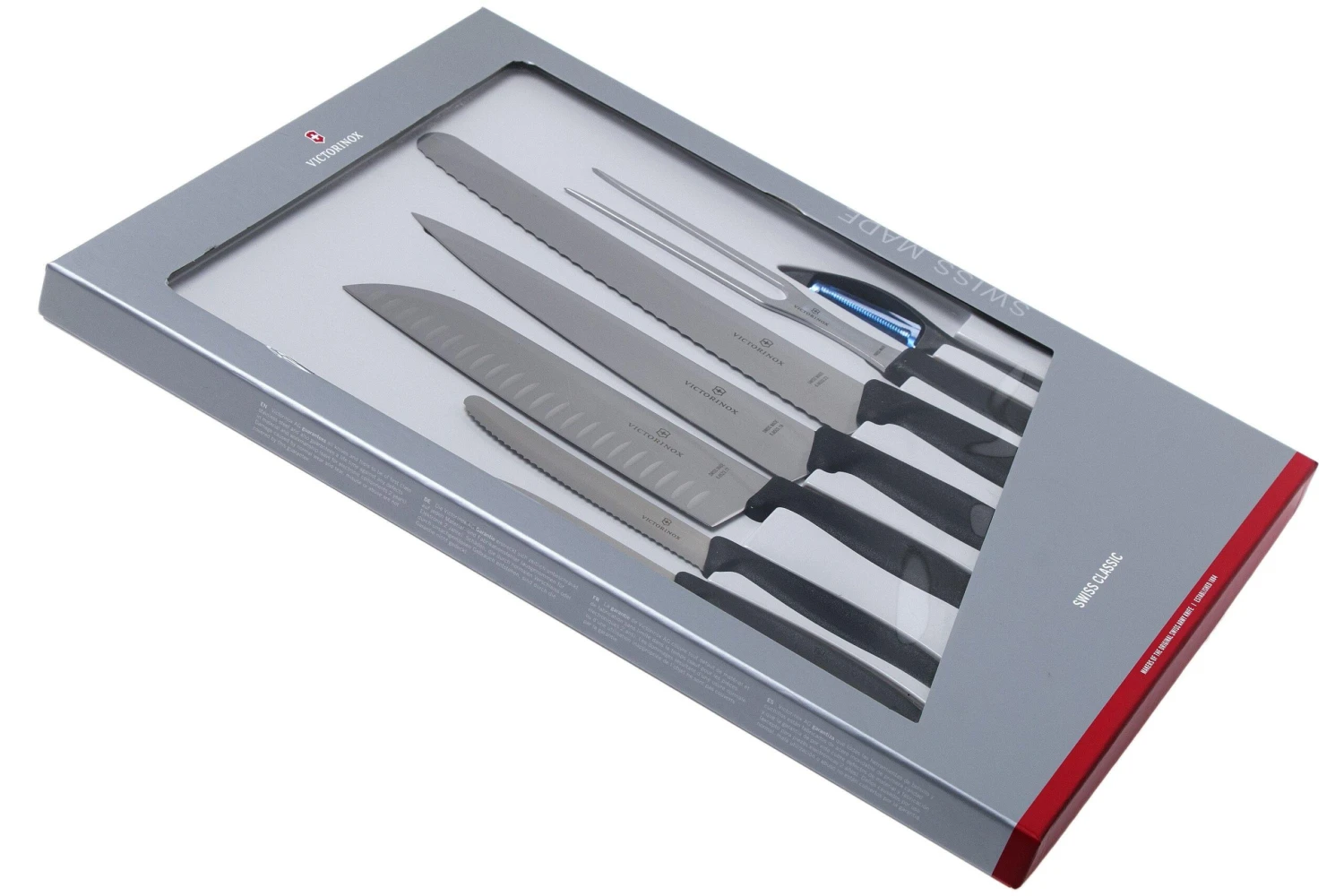 Victorinox SwissClassic 6.7133.7G Küchengarnitur, 7-teilig, Schwarz 6 Victorinox SwissClassic 6.7133.7G Küchengarnitur, 7-teilig, Schwarz – Bild 4