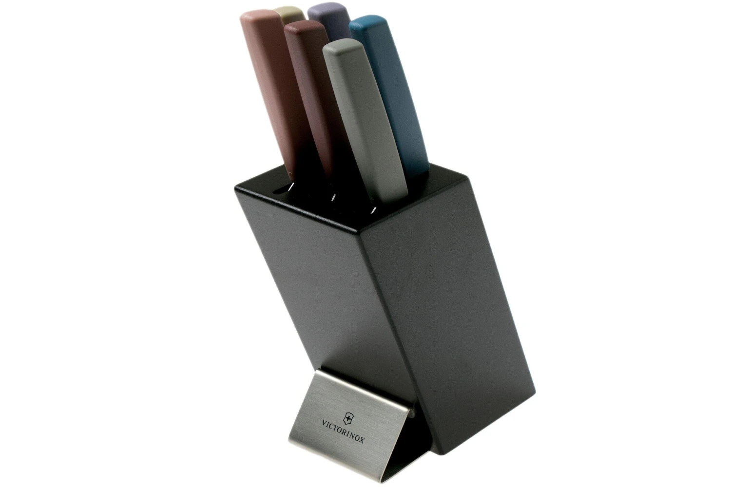 Victorinox Swiss Modern 6-teiliges Messerset Gemischte Farben, 6.7186.66 3 Victorinox Swiss Modern 6-teiliges Messerset Gemischte Farben, 6.7186.66