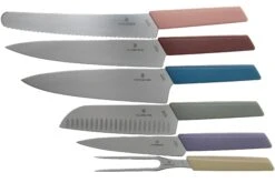 Victorinox Swiss Modern 6-teiliges Messerset Gemischte Farben, 6.7186.66 9 Victorinox Swiss Modern 6-teiliges Messerset Gemischte Farben, 6.7186.66 -Victorinox Verkäufe VT6 7186 66 04 victorinox