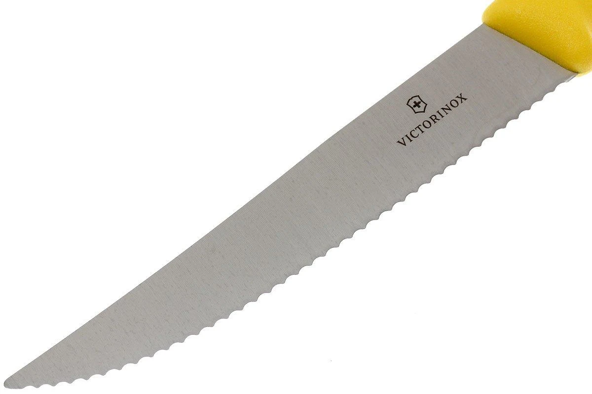 Victorinox SwissClassic Pizza-/Steakmesser Gelb, 2 St., 6.7936.12L8B 4 Victorinox SwissClassic Pizza-/Steakmesser Gelb, 2 St., 6.7936.12L8B – Bild 2