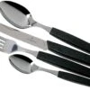 Victorinox Swiss Modern 6.9093.11W.24, 24-teiliges Besteckset Mit Tomatenmesser, Schwarz -Victorinox Verkäufe VT6 9093 11W 24 01 victorinox