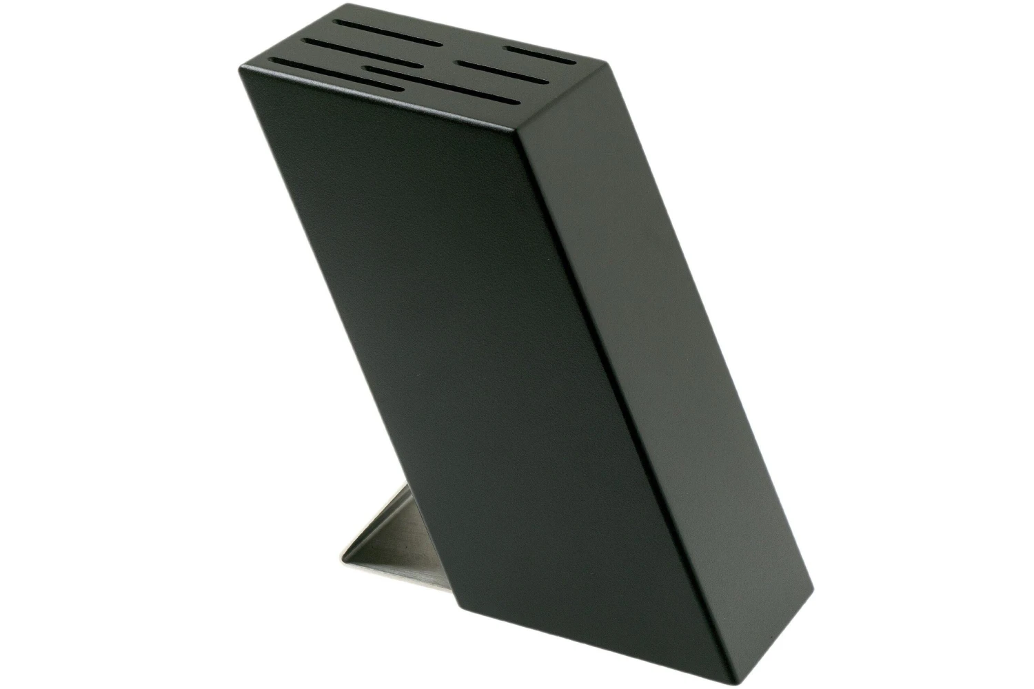 Victorinox Swiss Modern Messerblock, Schwarz, Leder, 7-7086-03 4 Victorinox Swiss Modern Messerblock, Schwarz, Leder, 7-7086-03 – Bild 2