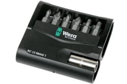 Wera Bit-Check 12 Metall 1, 12-teiliges Bitset, 5057424001