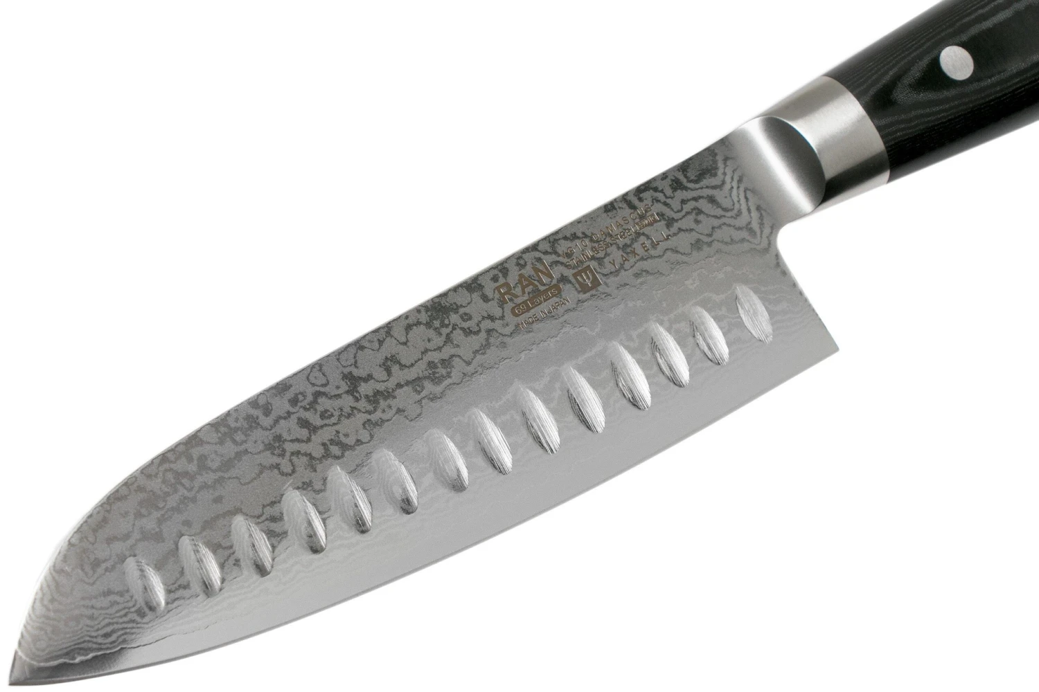 Yaxell Ran 36018 Santoku Mit Kullen 16.5 Cm 5 Yaxell Ran 36018 Santoku Mit Kullen 16.5 Cm – Bild 3