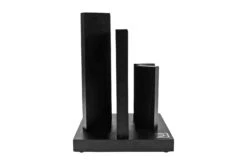 Yaxell Ran Tower 36070, 6-teiliges Messerset Mit Magnetischem Messerblock Aus Buchenholz Schwarz -Victorinox Verkäufe YL36070 02 yaxell