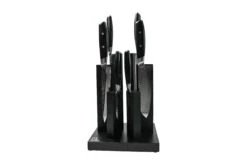 Yaxell Tower 39070 Magnetischer Messerblock Für 6 Messer, Schwarz -Victorinox Verkäufe YL39070 04 yaxell