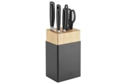 Zwilling All Star 1022596, 7-teiliges Messerset Mit Messerblock, Schwarz