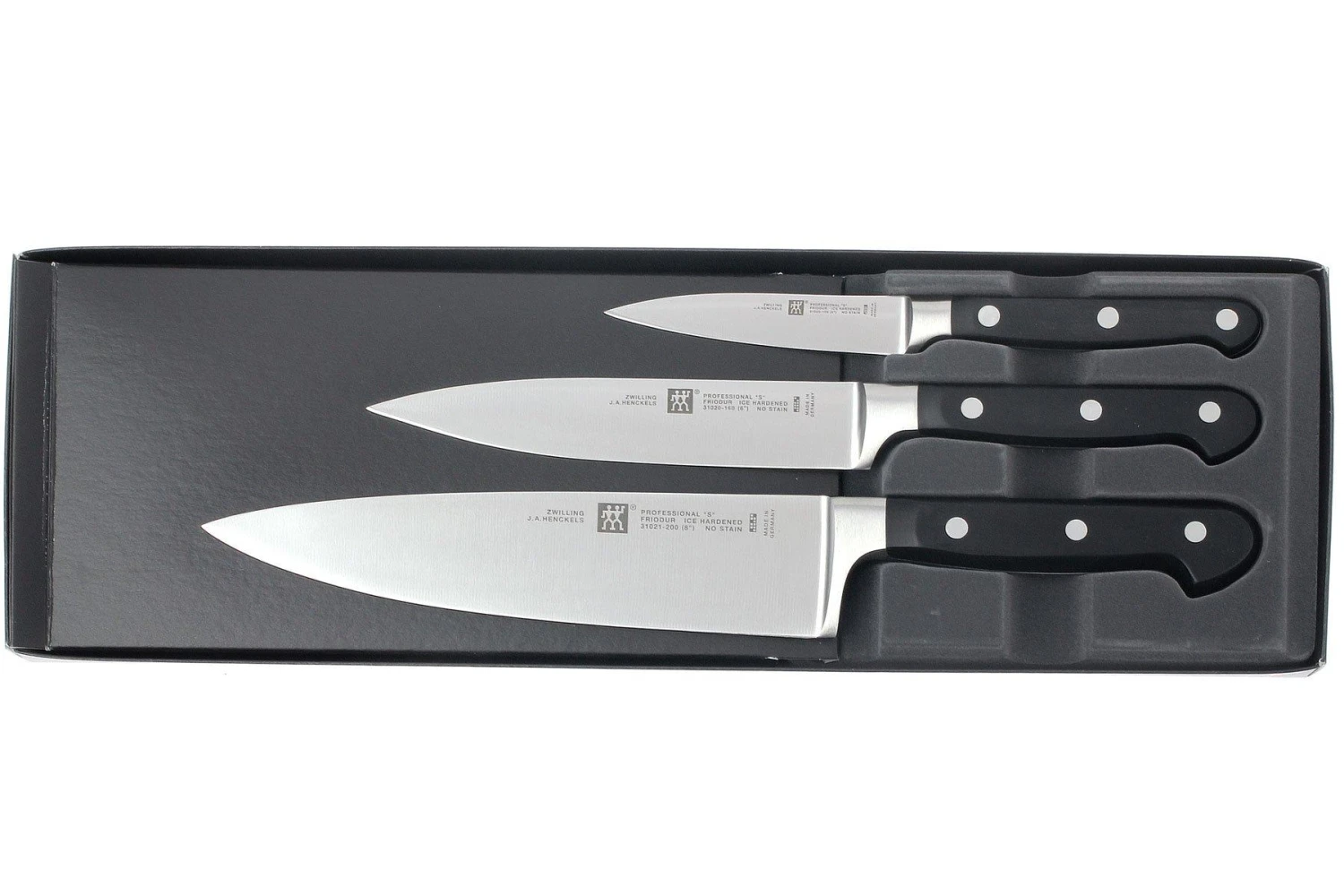 Zwilling - Professional 'S' 35602-000 Messerset 3 Tlg. 4 Zwilling - Professional 'S' 35602-000 Messerset 3 Tlg. – Bild 2
